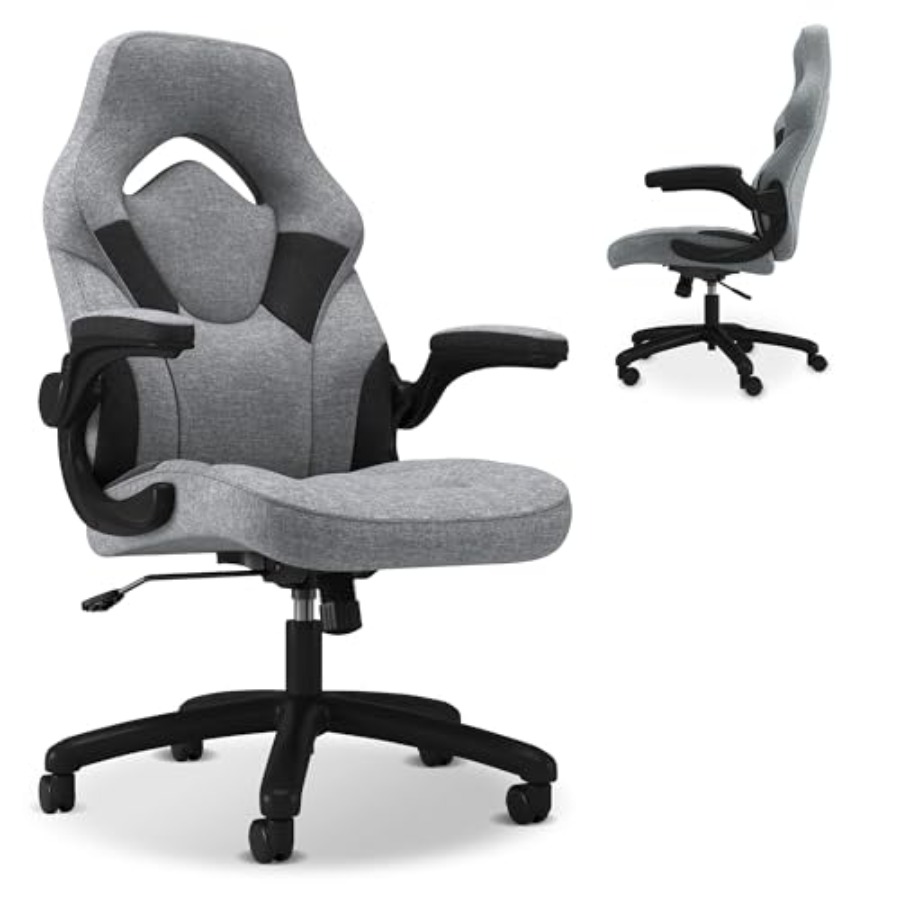 Gaming Chair - Ergonomic gaming chair for adults, gray