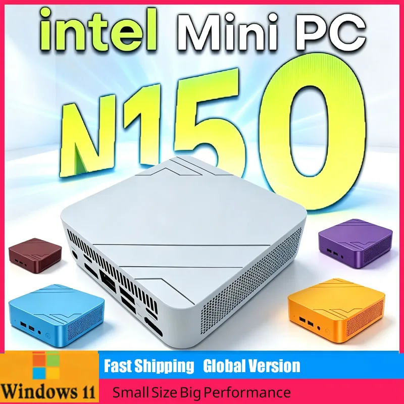 Pc Gaming Editing - Intel N150 Mini PC Windows11 16GB+2TB