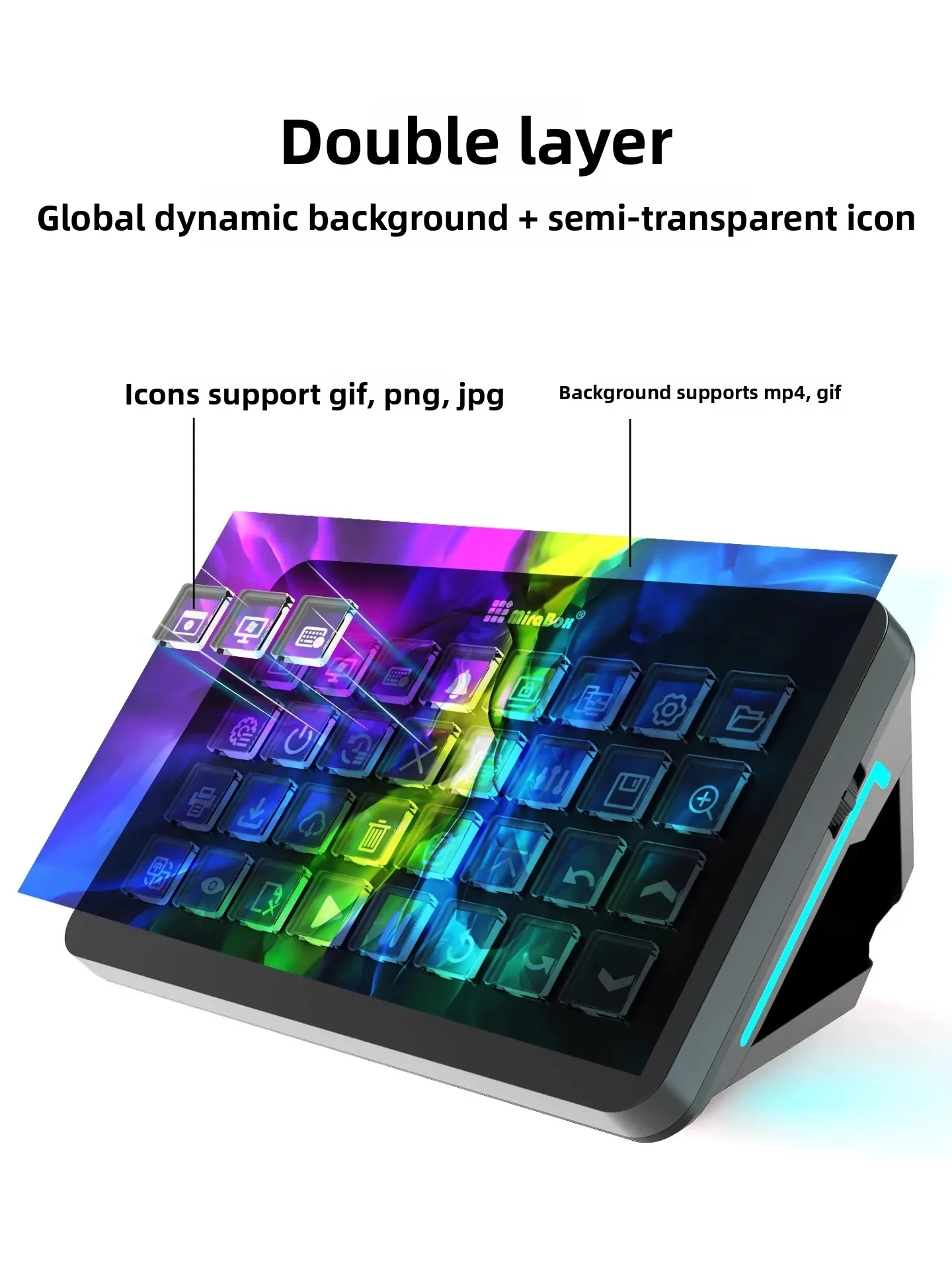 Mirabox XL Stream Deck Macro K - Pc Gaming Live Streaming ulasan dan harga