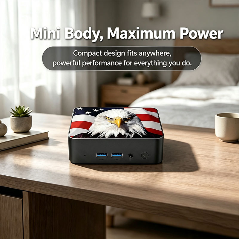 Slim Canada Flag Mini Desktop  - Pc Gaming Intel ulasan dan harga