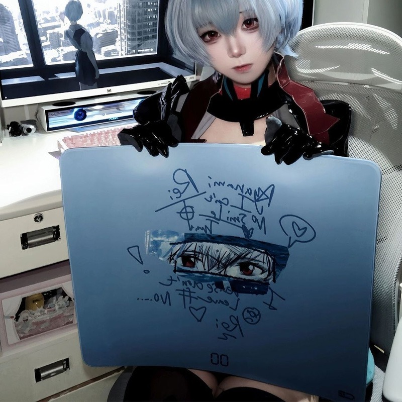 Evangelion Rei Ayanami Mousepa - Japan Pc Gaming ulasan dan harga