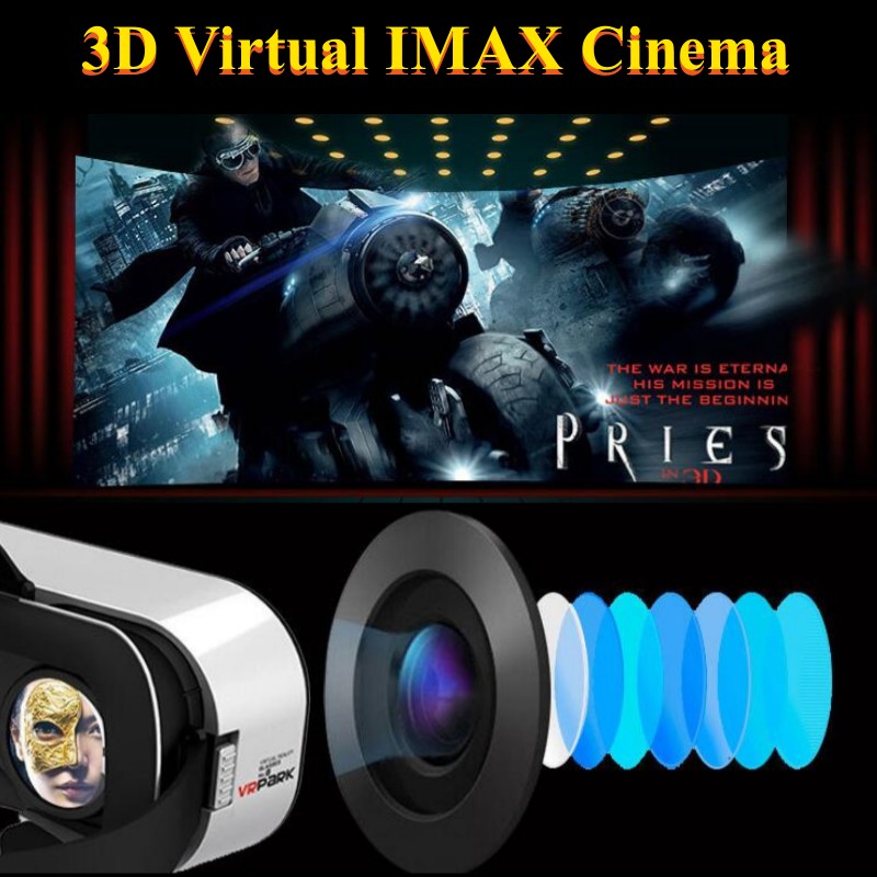 V5 4K Virtual Reality VR Glass - Pc Gaming Vr Headset ulasan dan harga