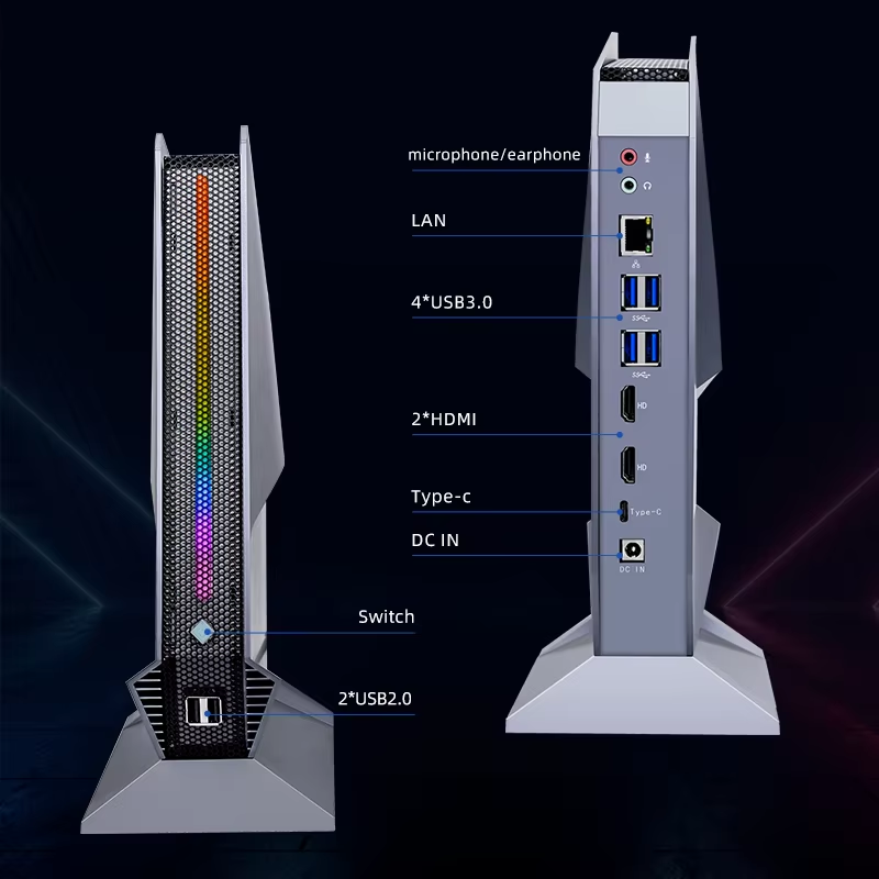 Topton F10 Gaming Mini PC NVID - Pc Gaming Intel Core I7 ulasan dan harga