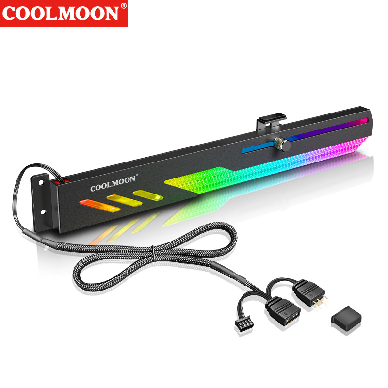 COOLMOON GT8 Graphics Card Bra - Pc Gaming Msi ulasan dan harga