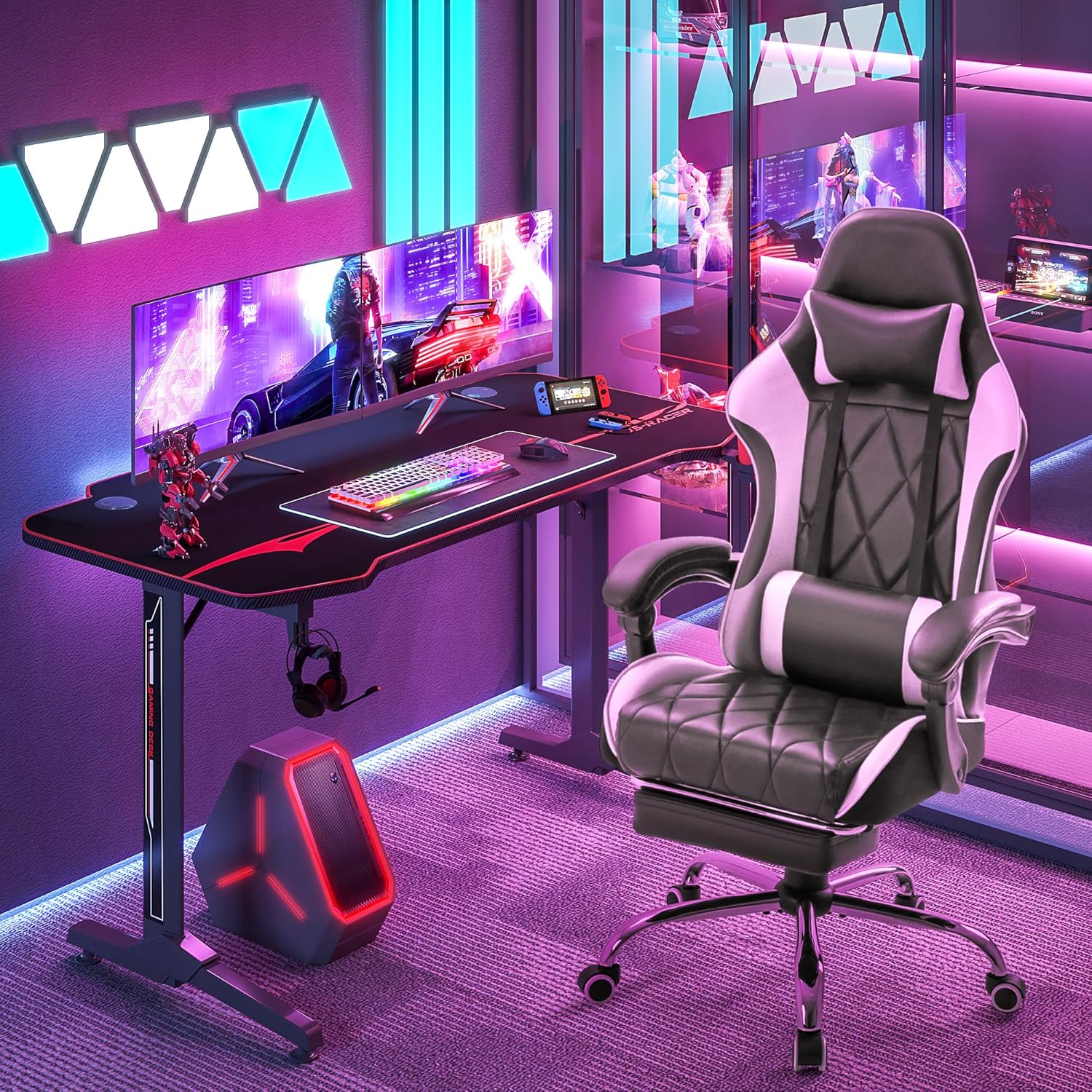 Gaming Chair, Computer Chair w - Gaming Chair ulasan dan harga