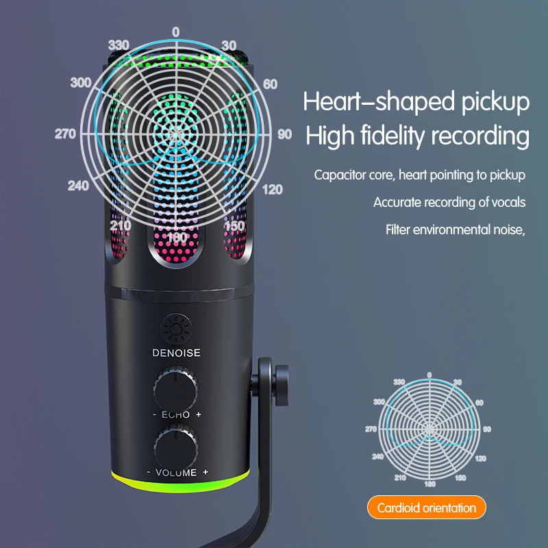 Professional Gaming Microphone - Pc Gaming Live Streaming ulasan dan harga