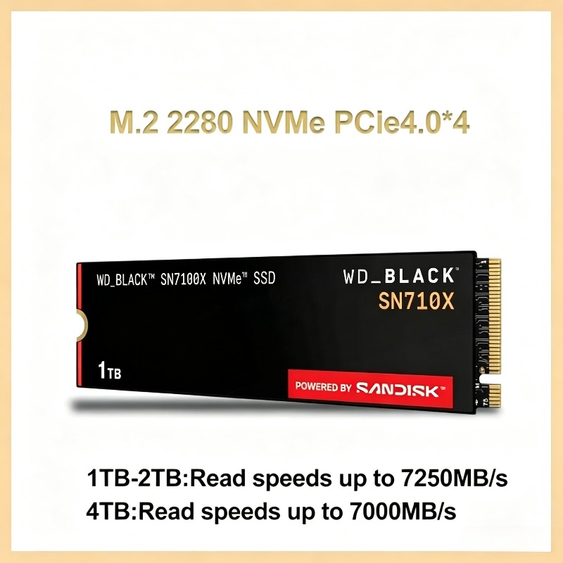 WD BLACK SN7100X 1TB/2TB/4TB N - Pc Gaming Ps5 ulasan dan harga
