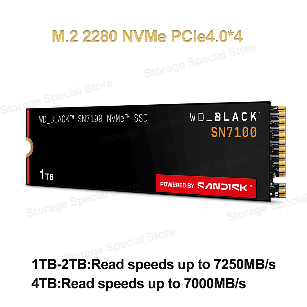 WD BLACK SN7100 NVMe SSD M.2 2 - Pc Gaming Ps5 ulasan dan harga