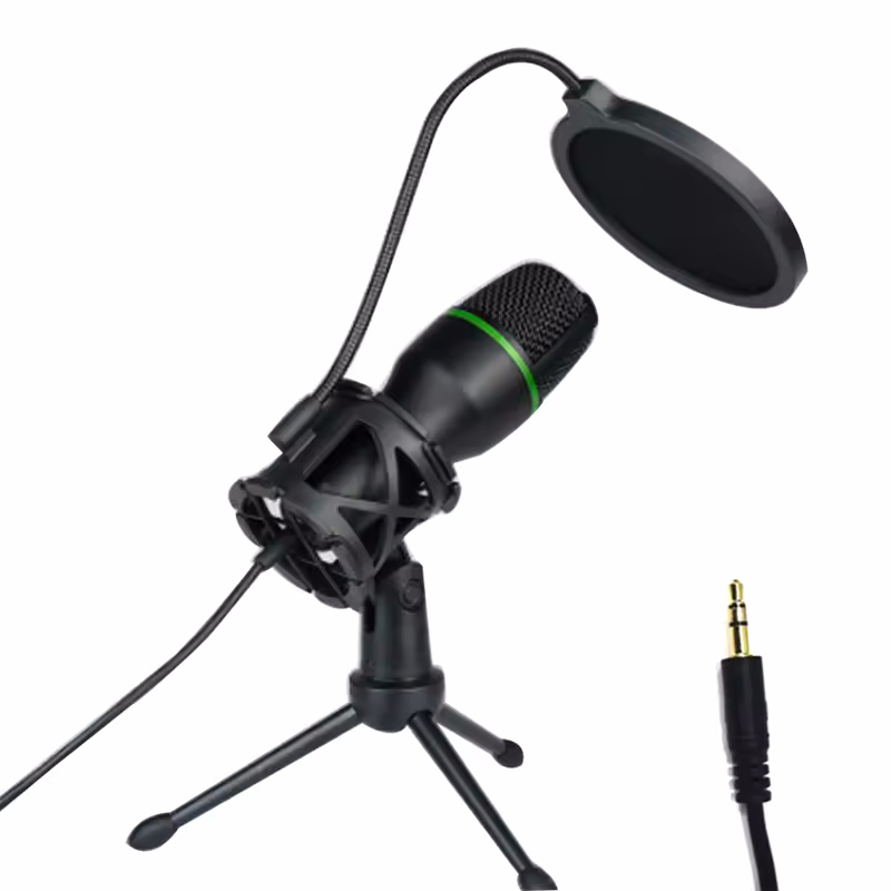 Condenser Microphone USB Wired - Pc Gaming Live Streaming ulasan dan harga