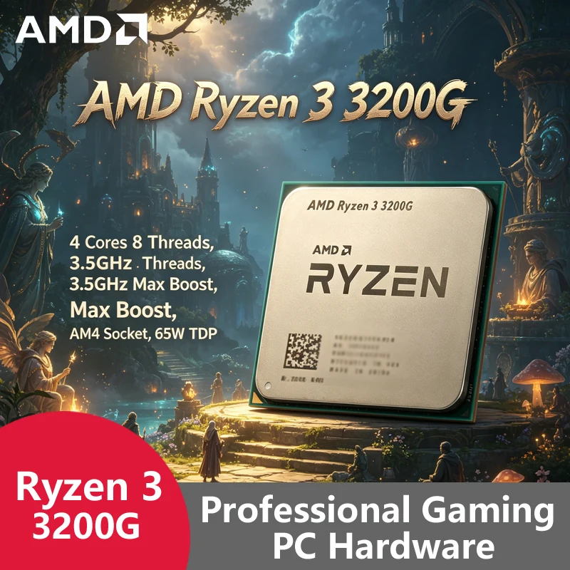 AMD Ryzen 3 3200G AM4 Entry Ga - Pc Gaming Cost ulasan dan harga