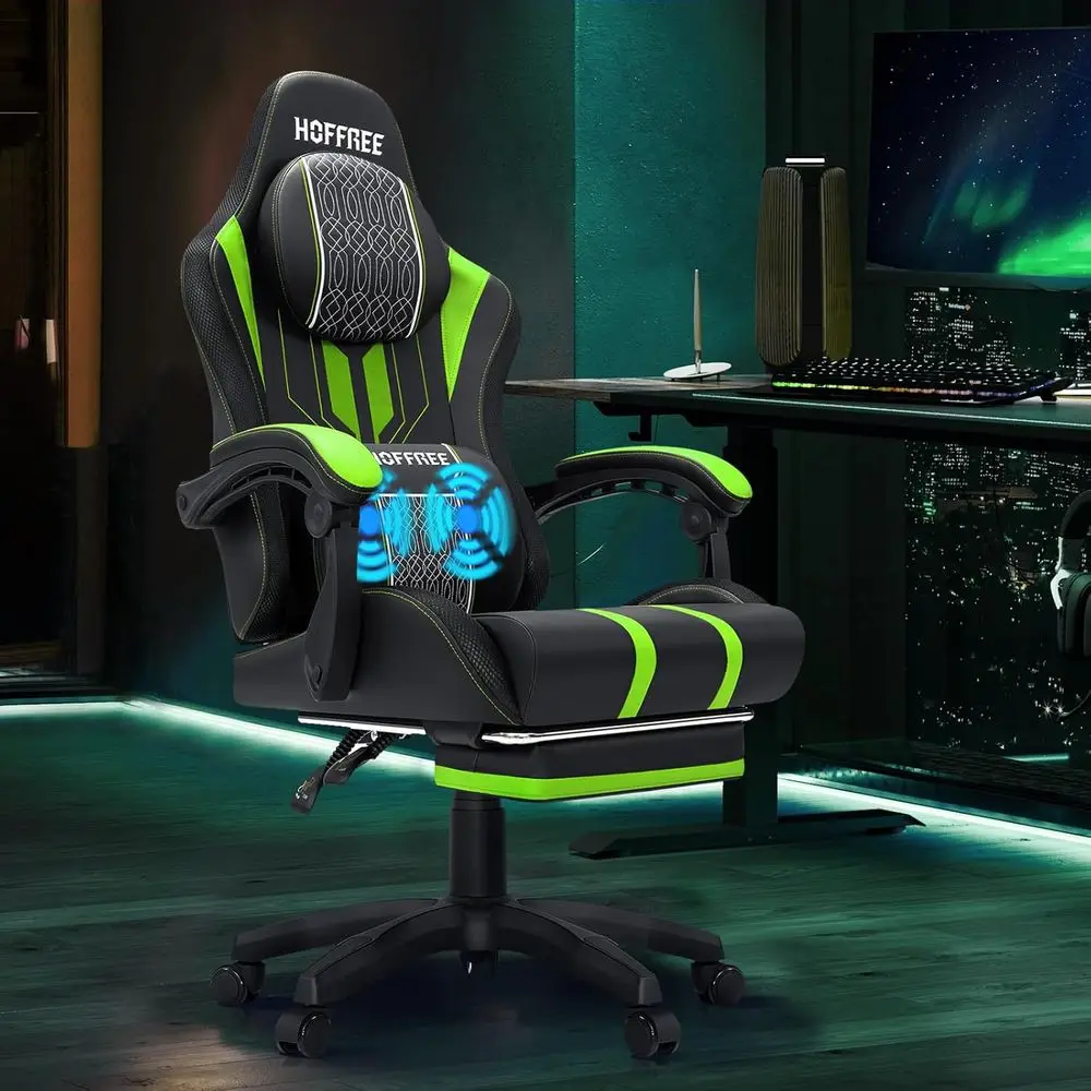 Ergonomic Massage Gaming Chair - Gaming Chair ulasan dan harga