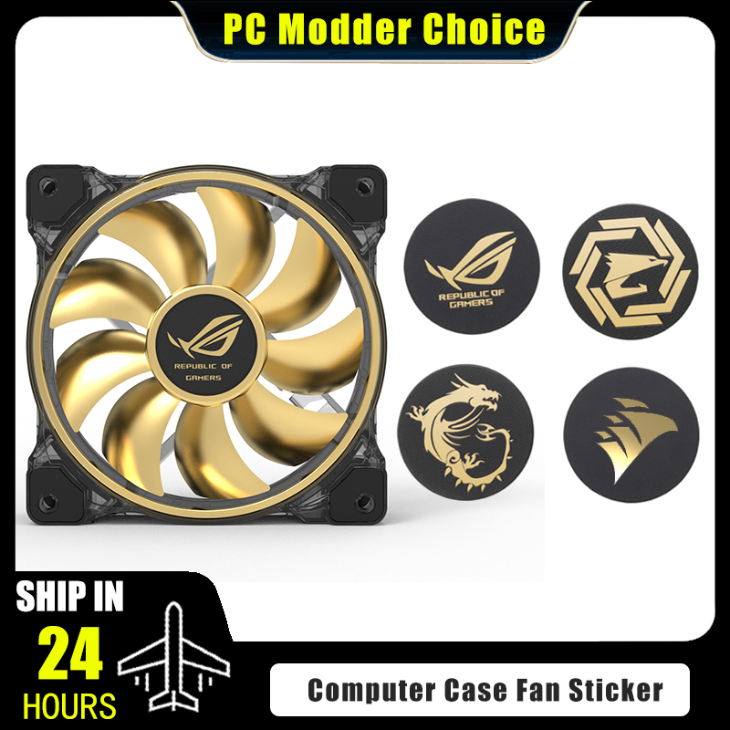 Computer Case Fan Logo Sticker - Pc Gaming Msi ulasan dan harga