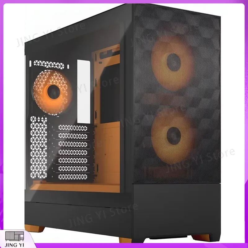 ATX Mid Tower PC Case Tempered - Pc Gaming Aquarium ulasan dan harga