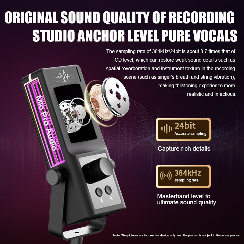 Rgb condenser microphone podca - Pc Gaming Live Streaming ulasan dan harga