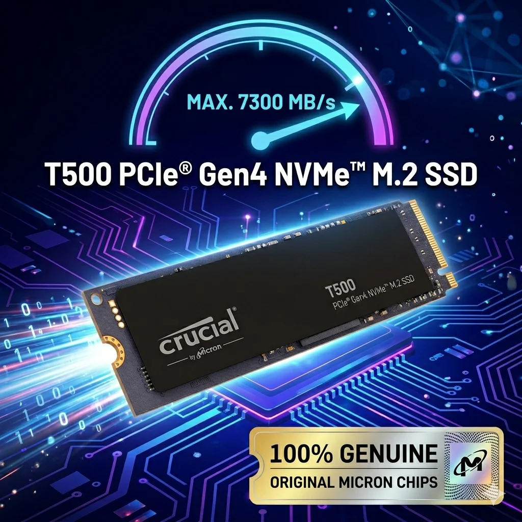 Premium Gaming SSD Crucial T50 - Pc Gaming Ps5 ulasan dan harga