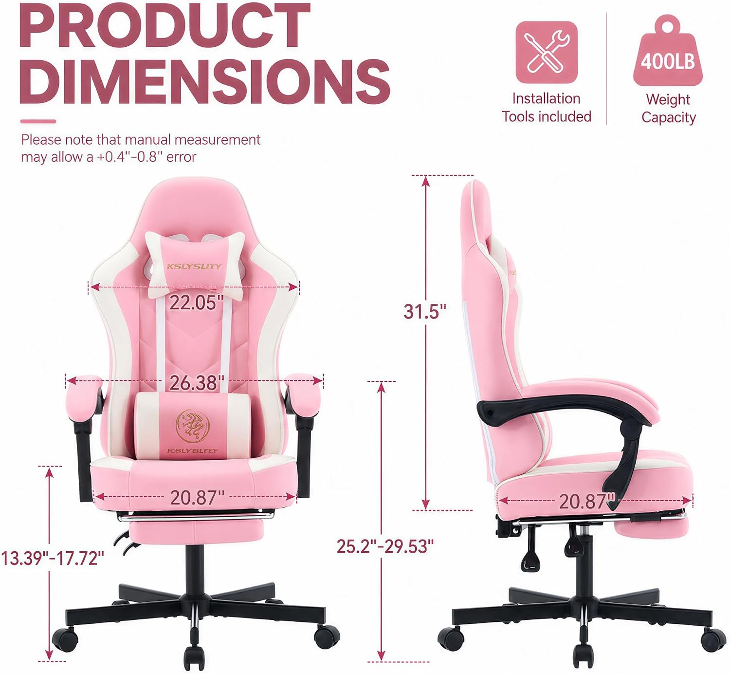 Ergonomic High Back Gaming Cha - Gaming Chair ulasan dan harga