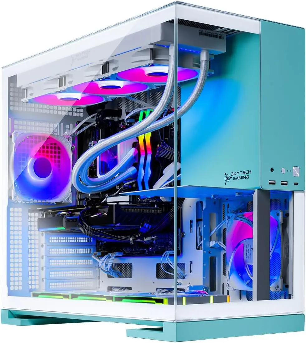 Skytech Gaming Aqua Desktop PC - Pc Gaming Nvidia 5080 ulasan dan harga