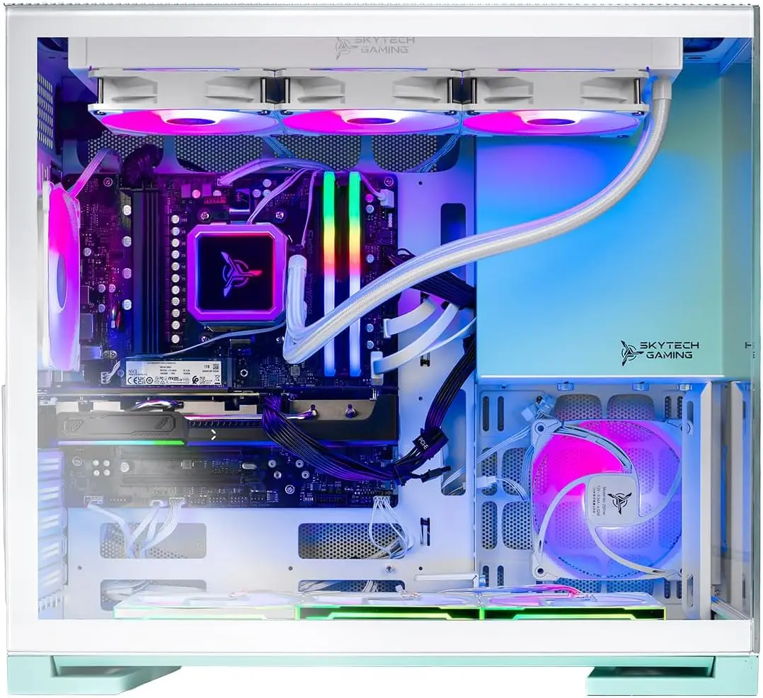 Skytech Gaming Aqua Desktop PC - Pc Gaming Nvidia 5080 ulasan dan harga