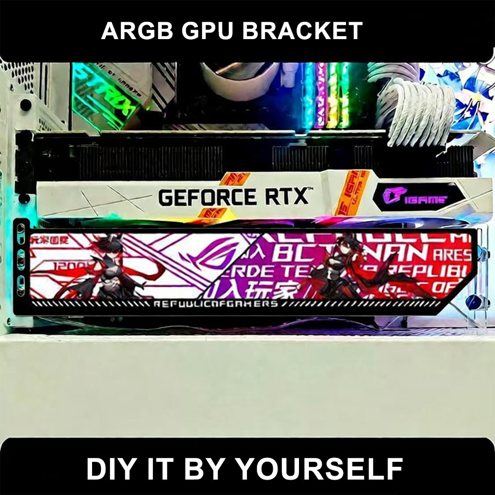Customize RGB VGA Holder 5V/12 - Pc Gaming Msi ulasan dan harga