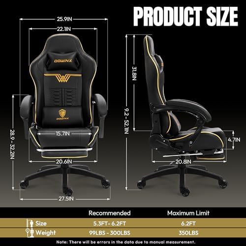 Big and Tall Gaming Chair, 350 - Gaming Chair ulasan dan harga