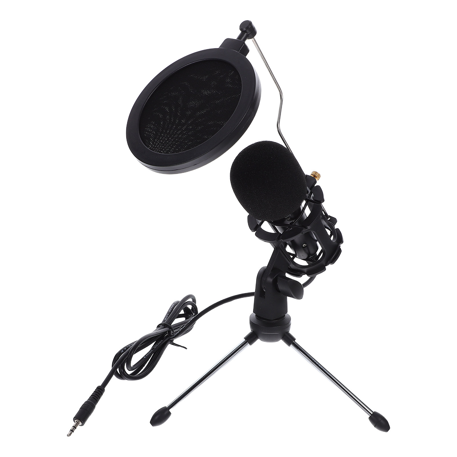1Set Condenser Microphone 3.5m - Pc Gaming Live Streaming ulasan dan harga
