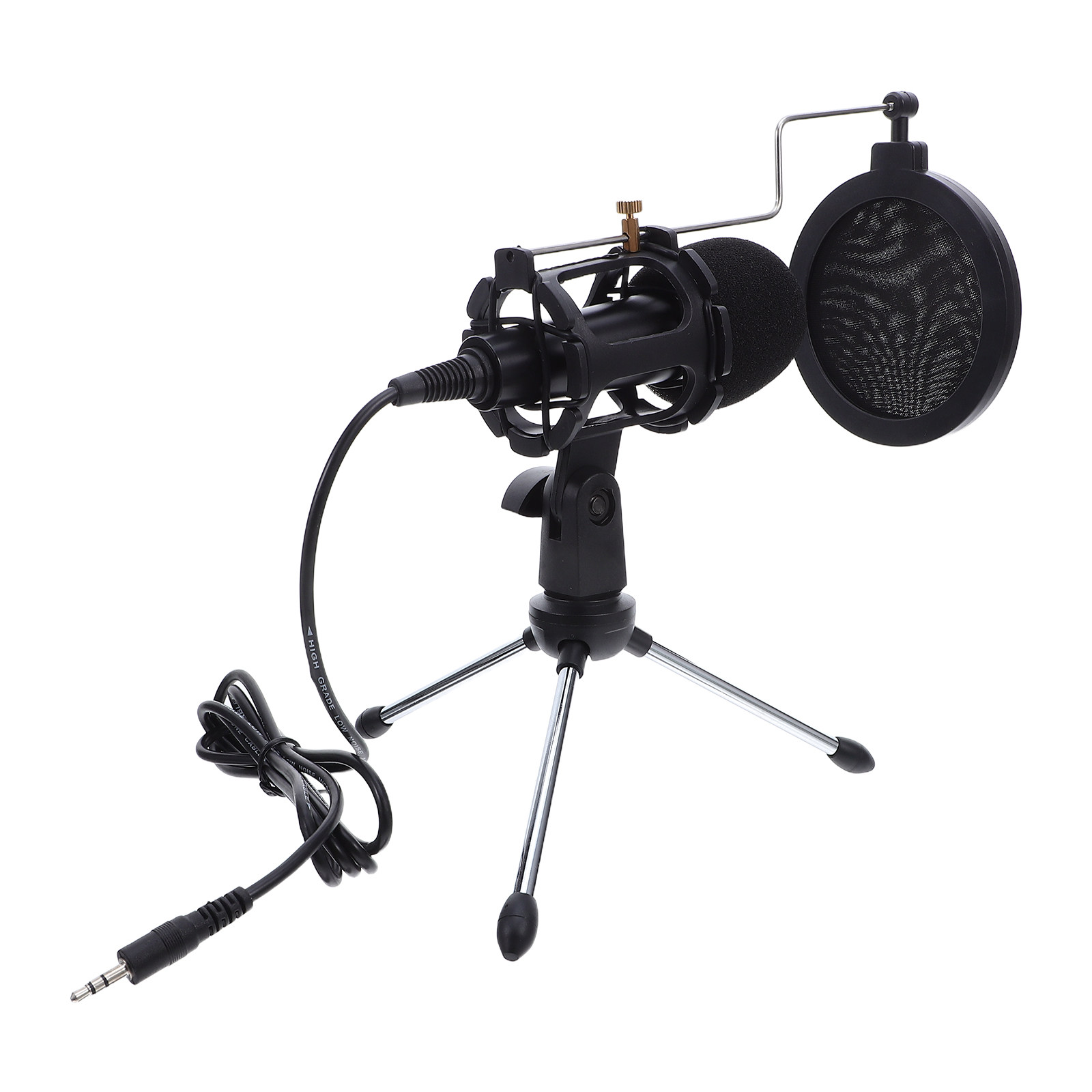 1Set Condenser Microphone 3.5m - Pc Gaming Live Streaming ulasan dan harga