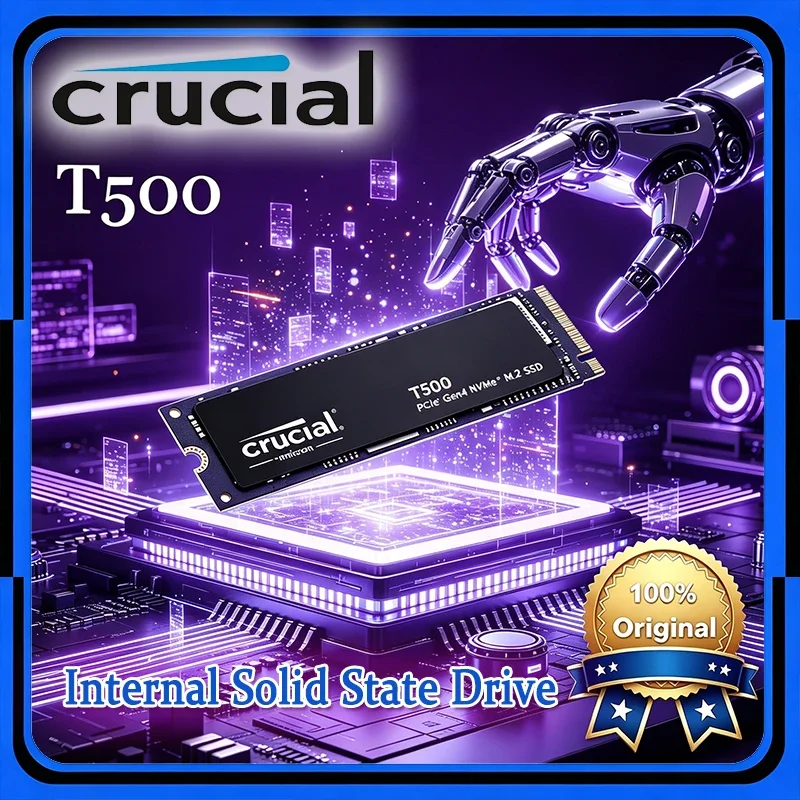 Crucial T500 1TB Internal Soli - Pc Gaming Ps5 ulasan dan harga