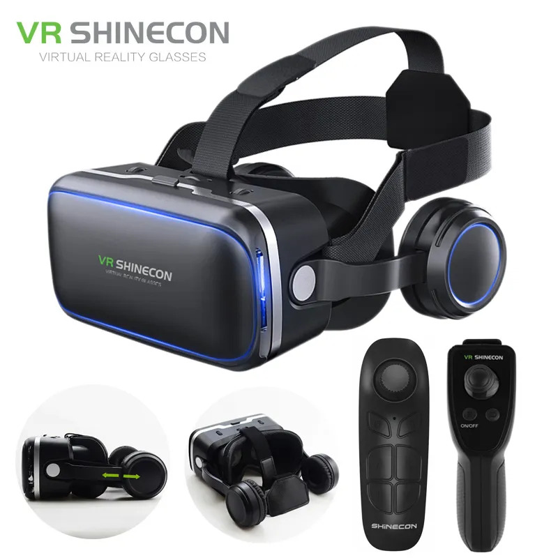 VR Shinecon 6.0 Headphone Vers - Pc Gaming Vr Headset ulasan dan harga