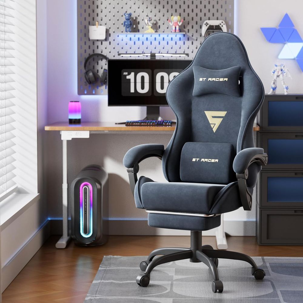 Ergonomic Gaming Chair with Fo - Gaming Chair ulasan dan harga