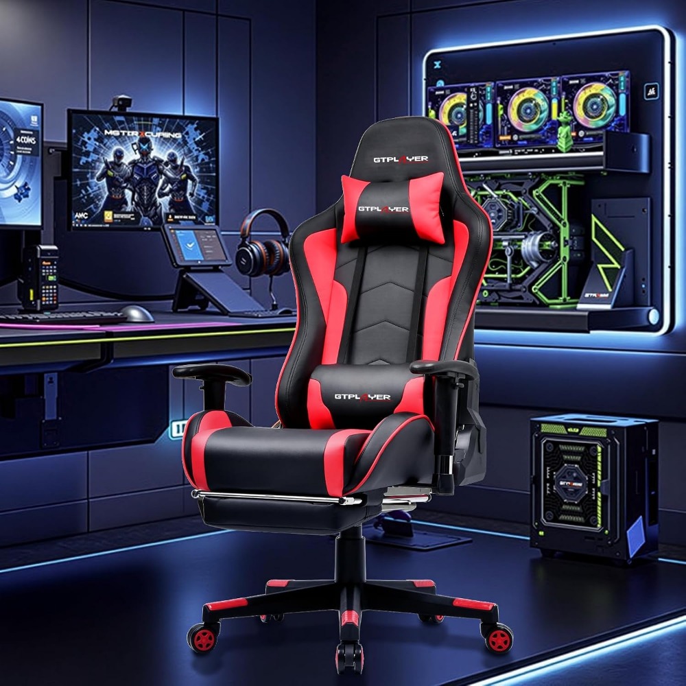 Ergonomic Gaming Chair with Bl - Gaming Chair ulasan dan harga