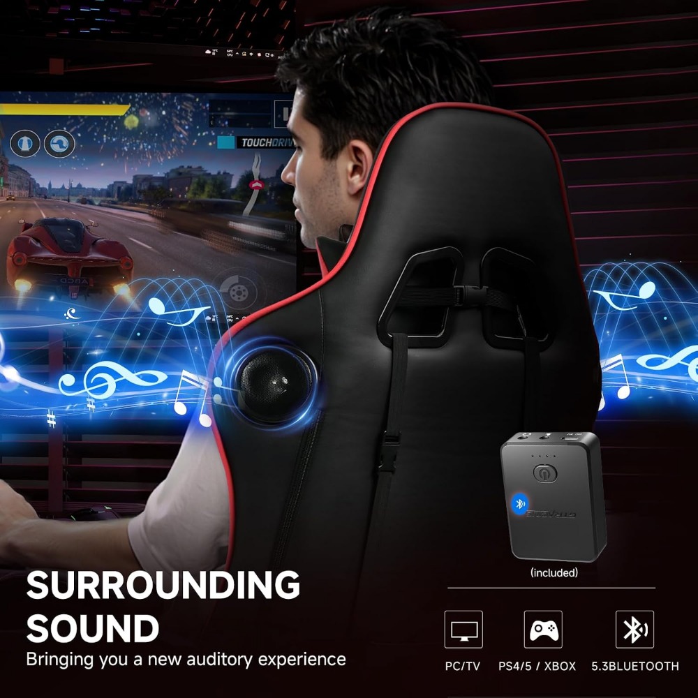Ergonomic Gaming Chair with Bl - Gaming Chair ulasan dan harga
