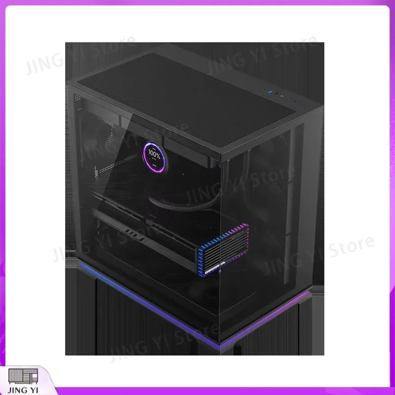 ATX Mid Tower Gaming PC Case D - Pc Gaming Aquarium ulasan dan harga