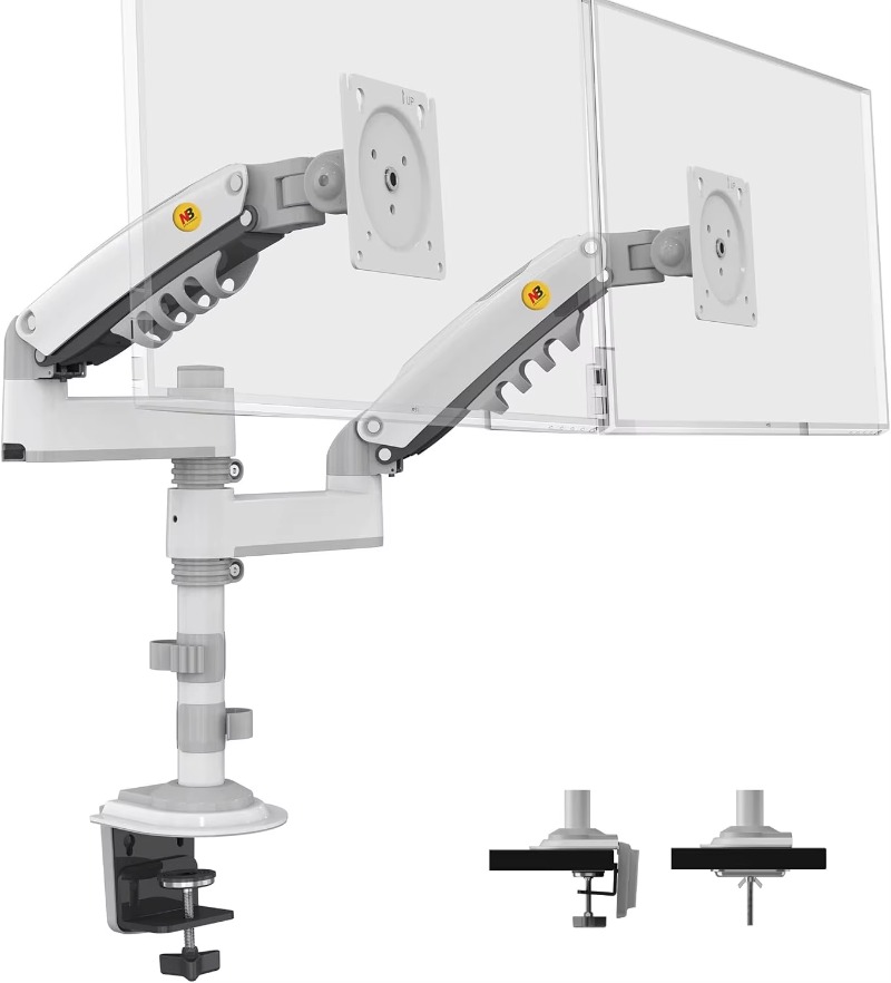 Dual Monitor Desk Mount Stand  - Monitor Stand ulasan dan harga