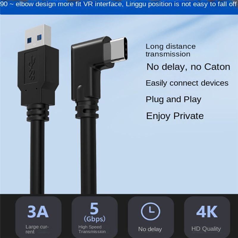 16Ftlink Cable For Oculus Ques - Pc Gaming Vr Headset ulasan dan harga