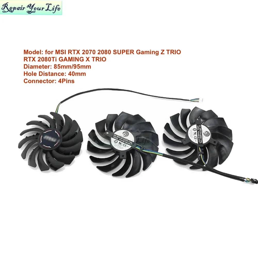 PC VGA Cooling Fan for MSI RTX - Pc Gaming Msi ulasan dan harga