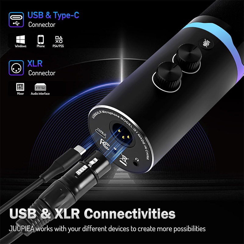 USB Gaming Microphone with Boo - Monitor Stand ulasan dan harga